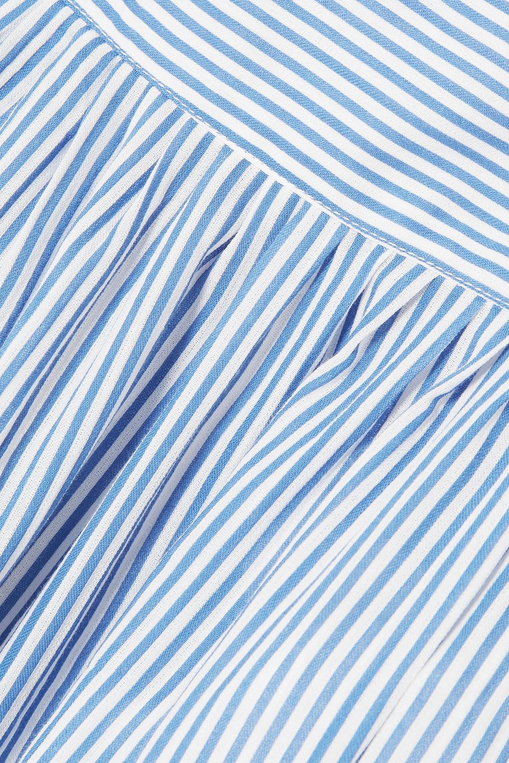 A.P.C. Cassie striped cotton-poplin dress
