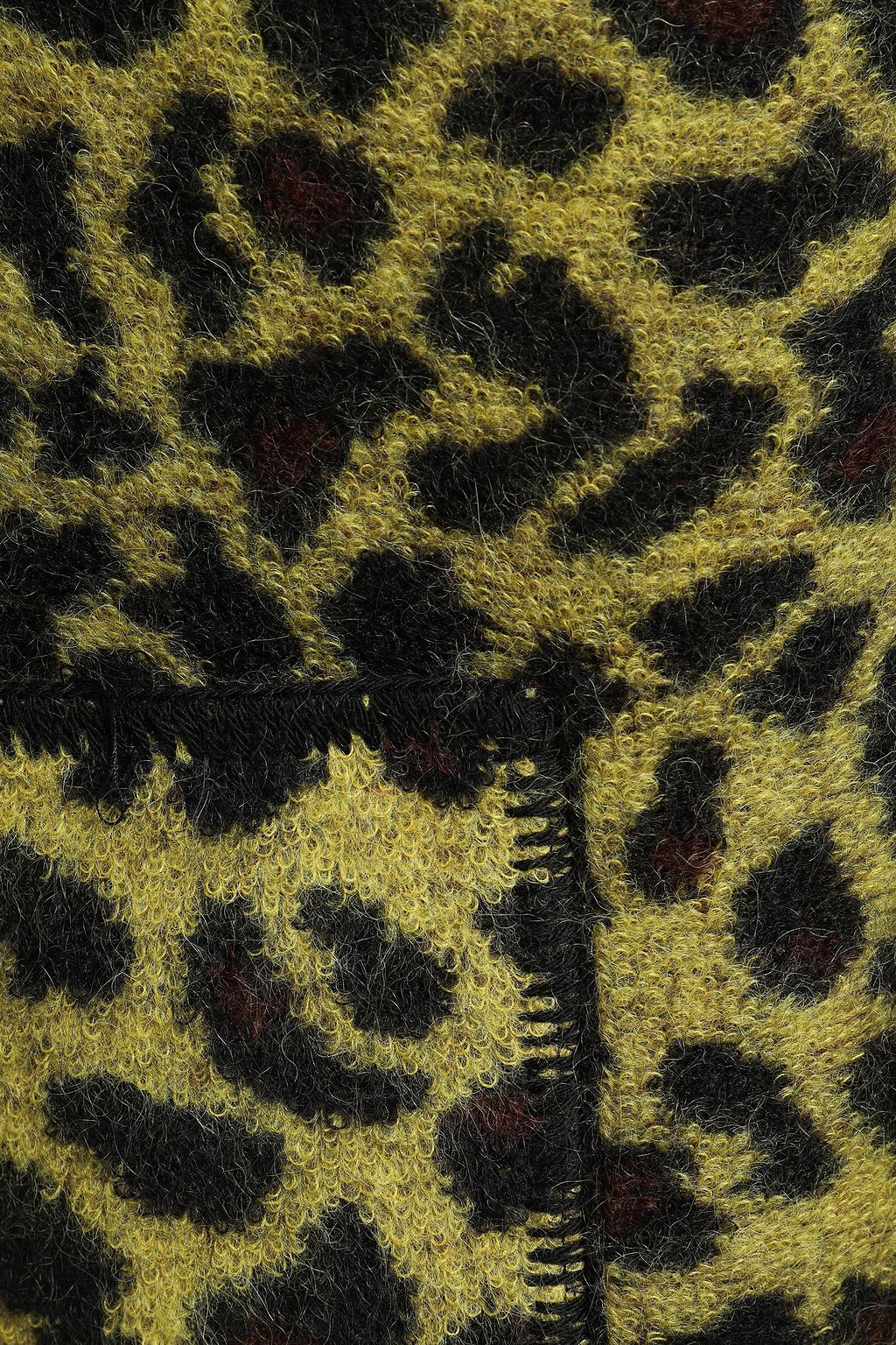 MISSONI Leopard-print felt hooded coat