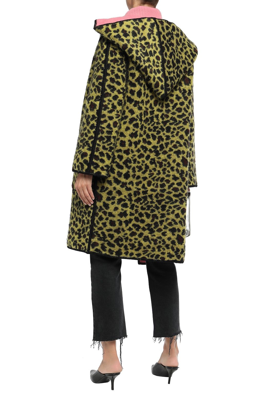 MISSONI Leopard-print felt hooded coat