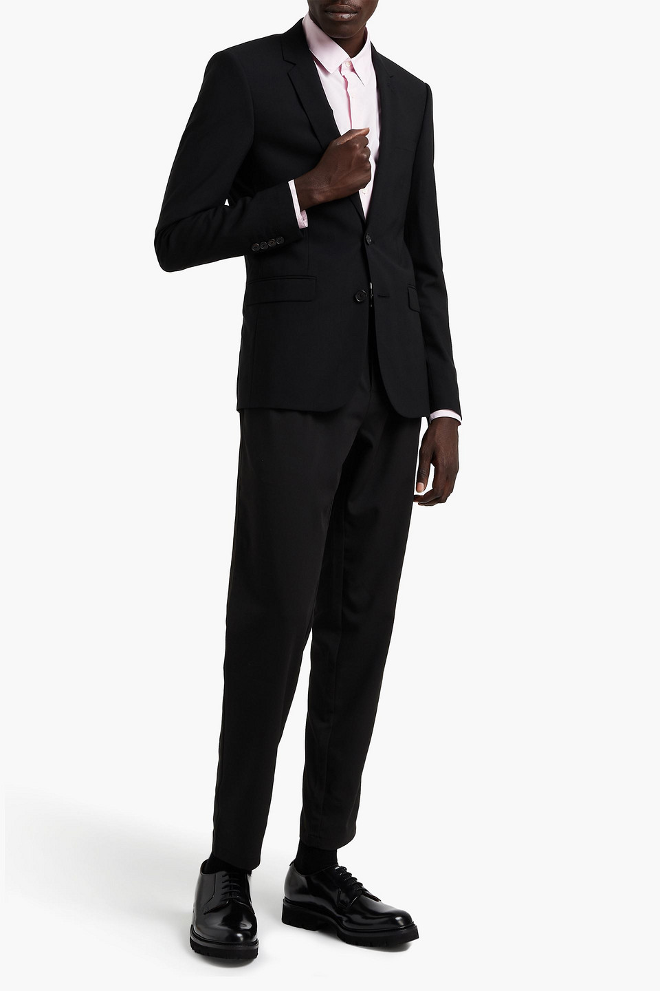 Sandro H21 Suit Jacket In Black