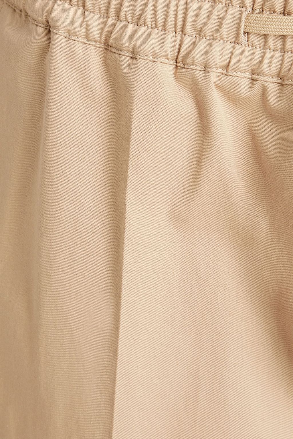 SANDRO Tapered cotton-blend twill pants