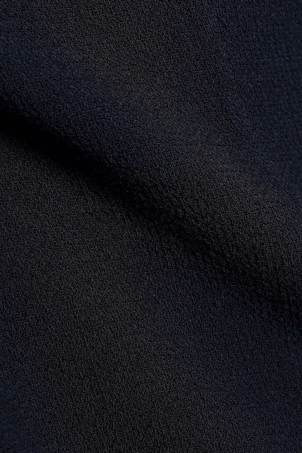 OSCAR DE LA RENTA Wool-blend crepe dress