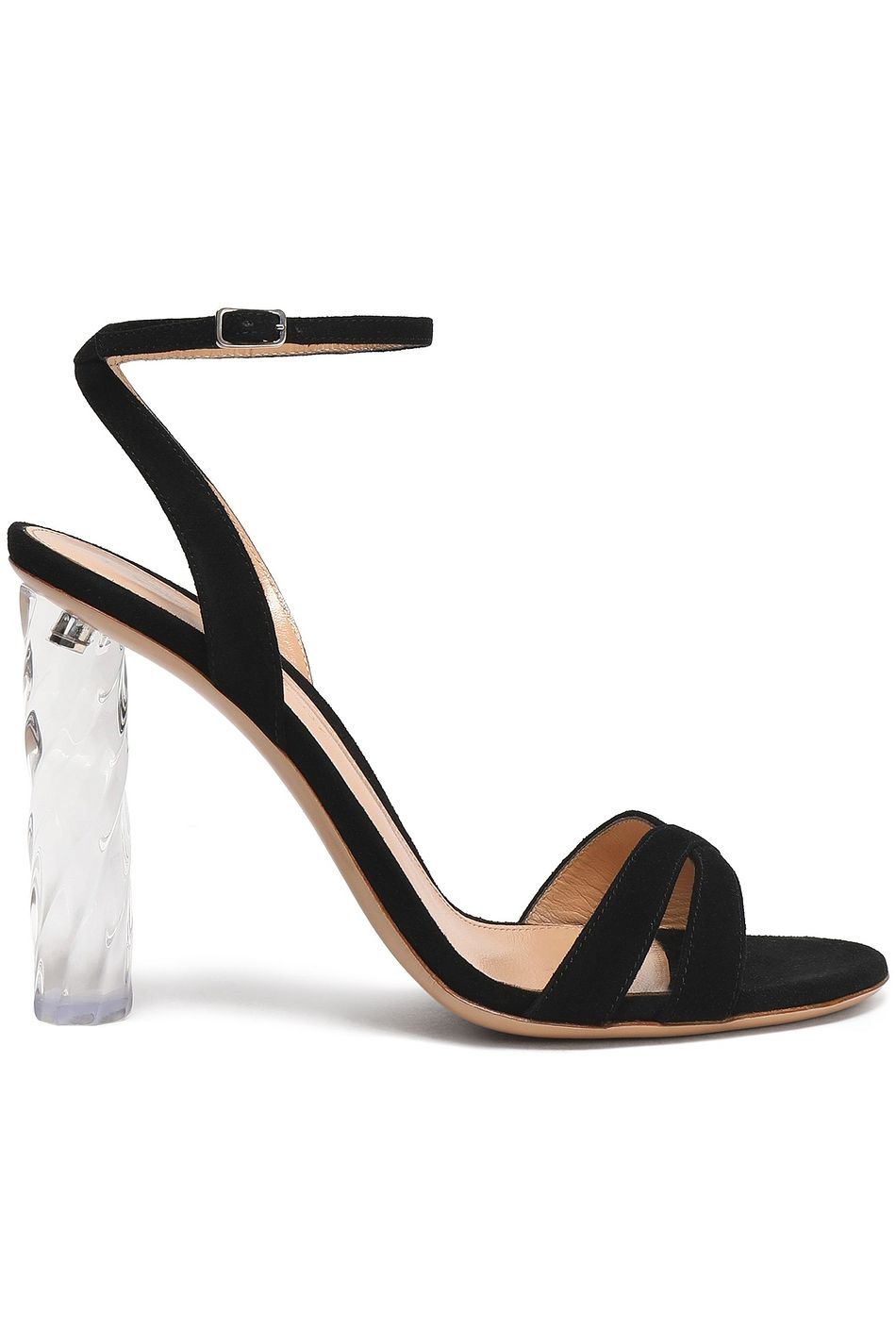 perspex sandals