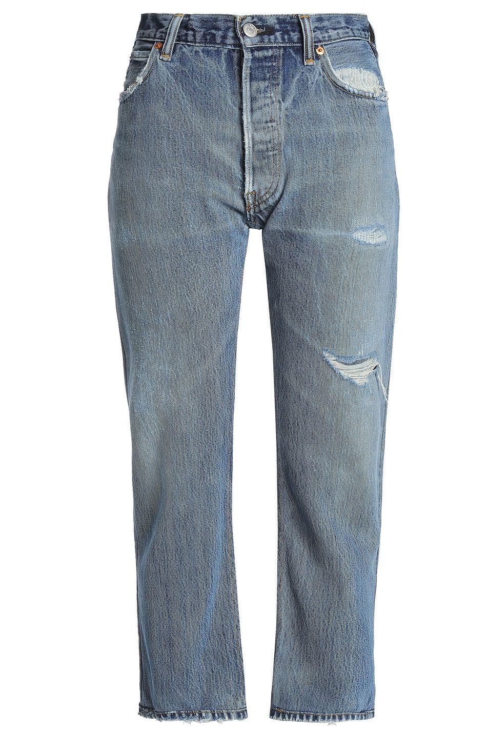 levi's cropped bootcut jeans