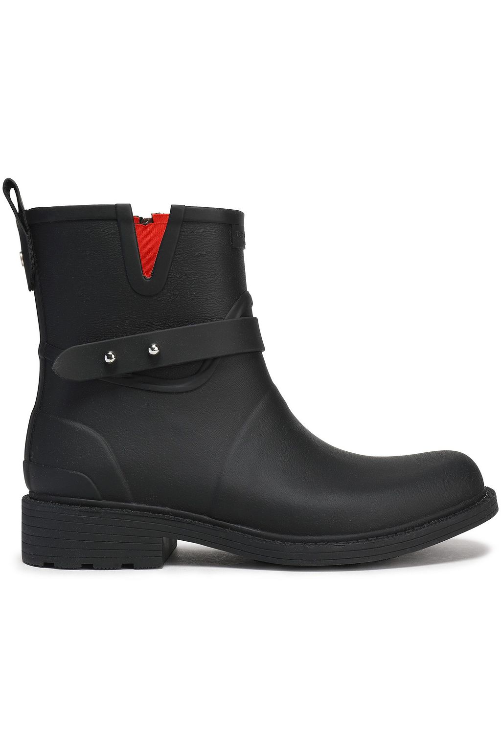 RAG & BONE Moto rubber rain boots | Sale up to 70% off | THE OUTNET