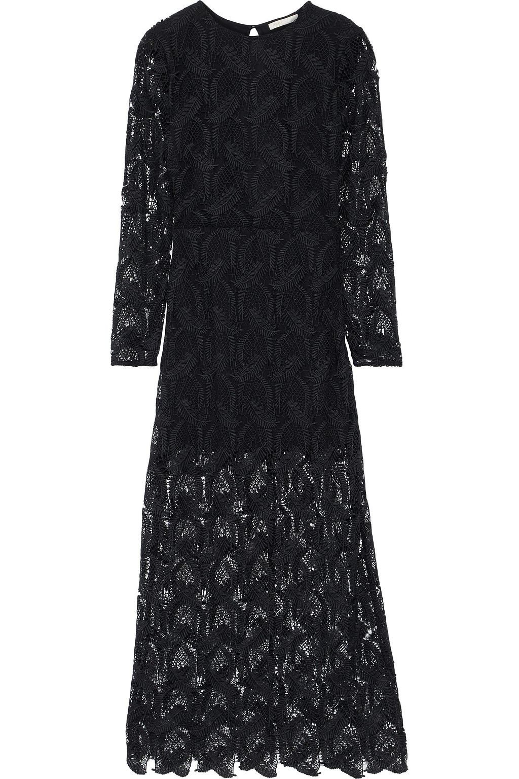 maje midi dress in daisy guipure