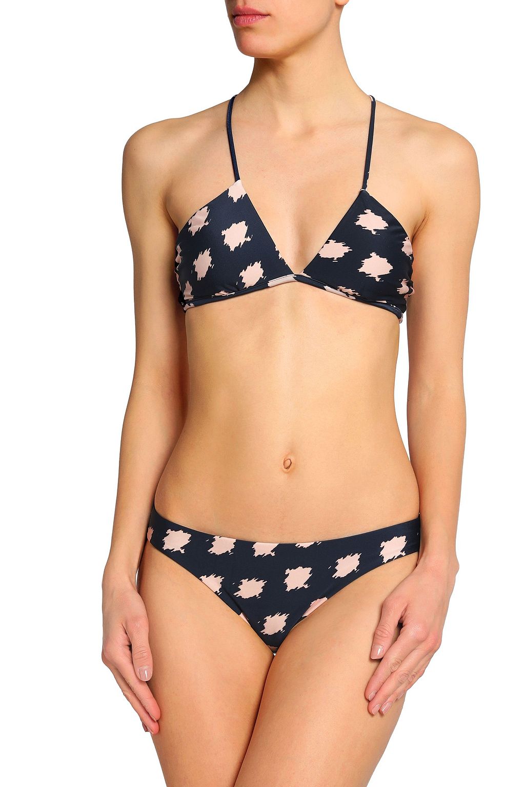 VIX PAULA HERMANNY Printed low-rise bikini briefs