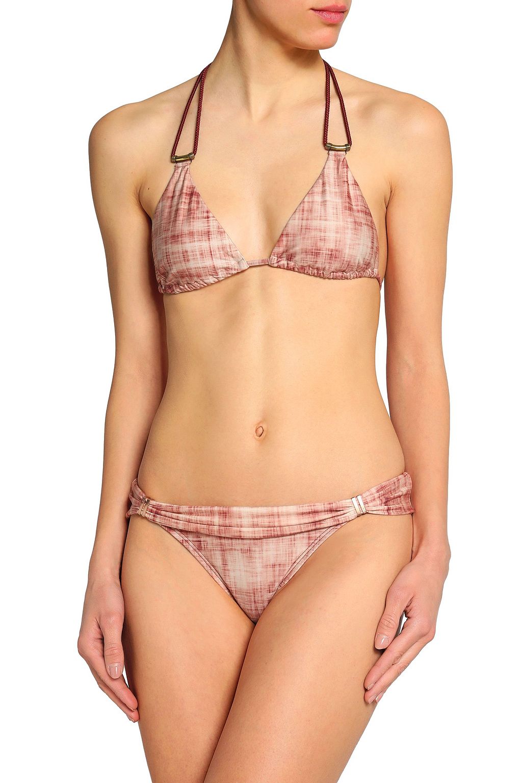 VIX PAULA HERMANNY Printed low-rise bikini briefs