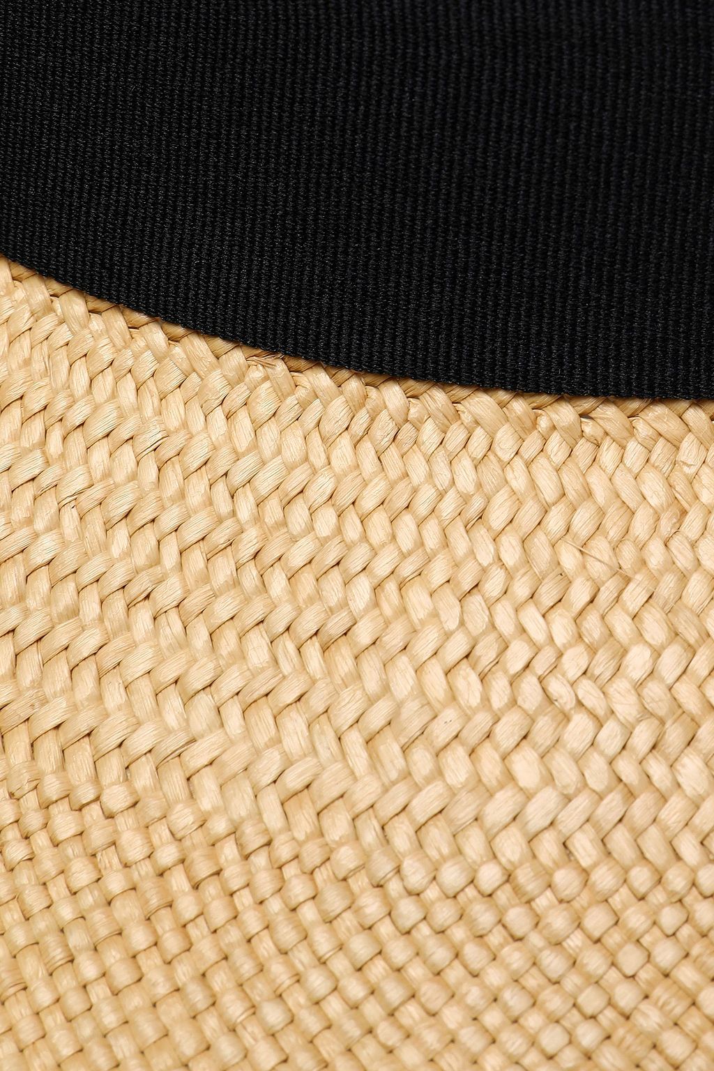 SENSI STUDIO Bow-embellished toquilla straw sun hat
