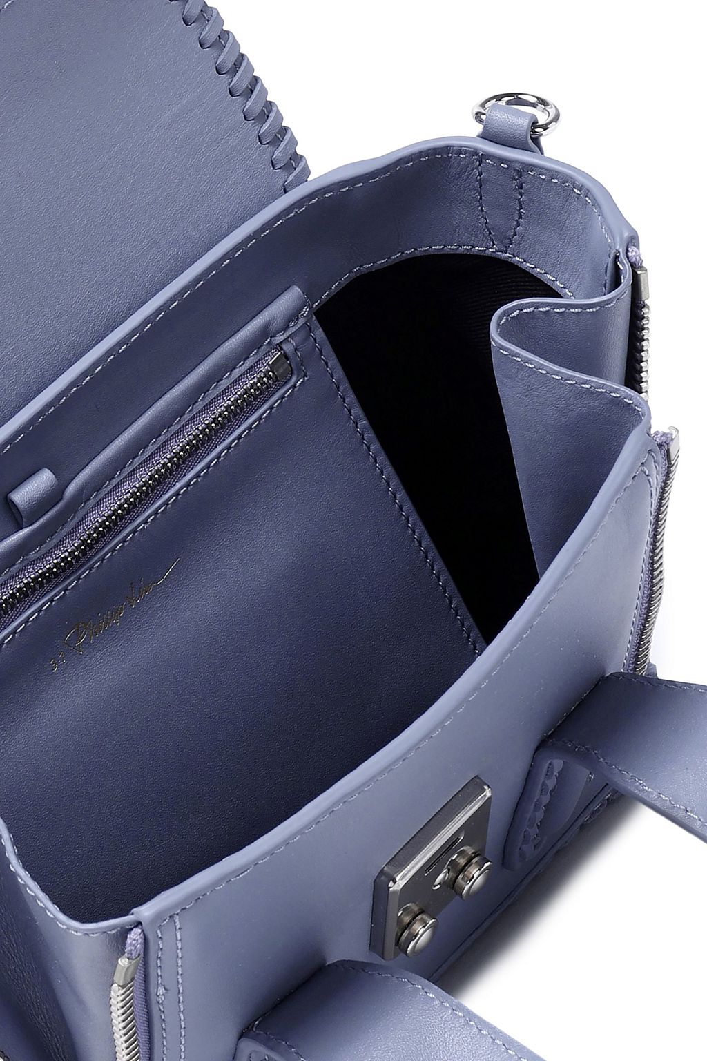 3.1 PHILLIP LIM Pashli mini whipstitched leather shoulder bag