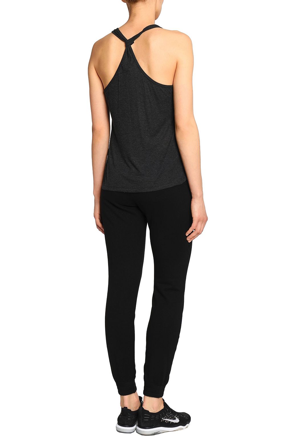 KORAL Knotted mélange modal-blend tank