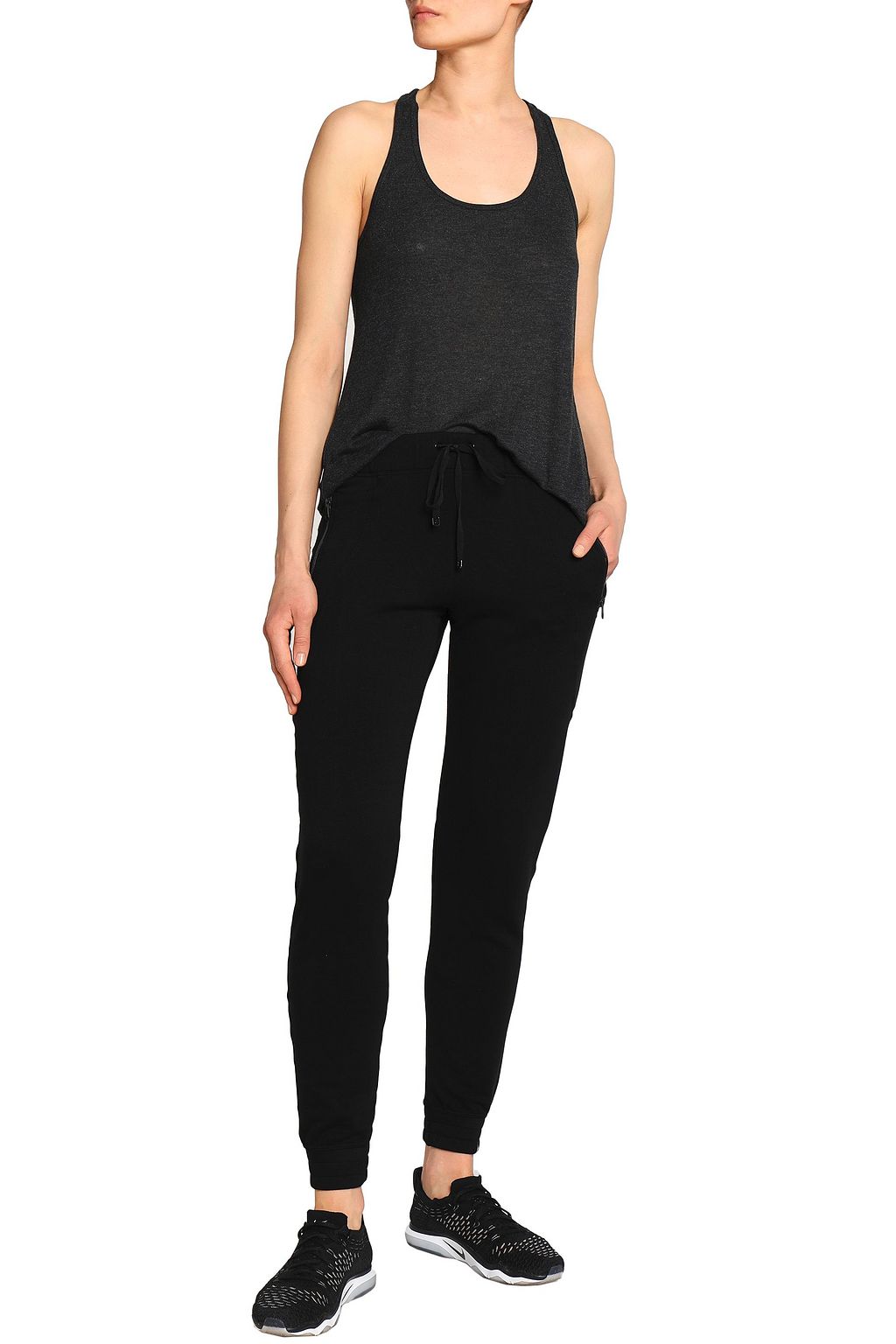KORAL Knotted mélange modal-blend tank