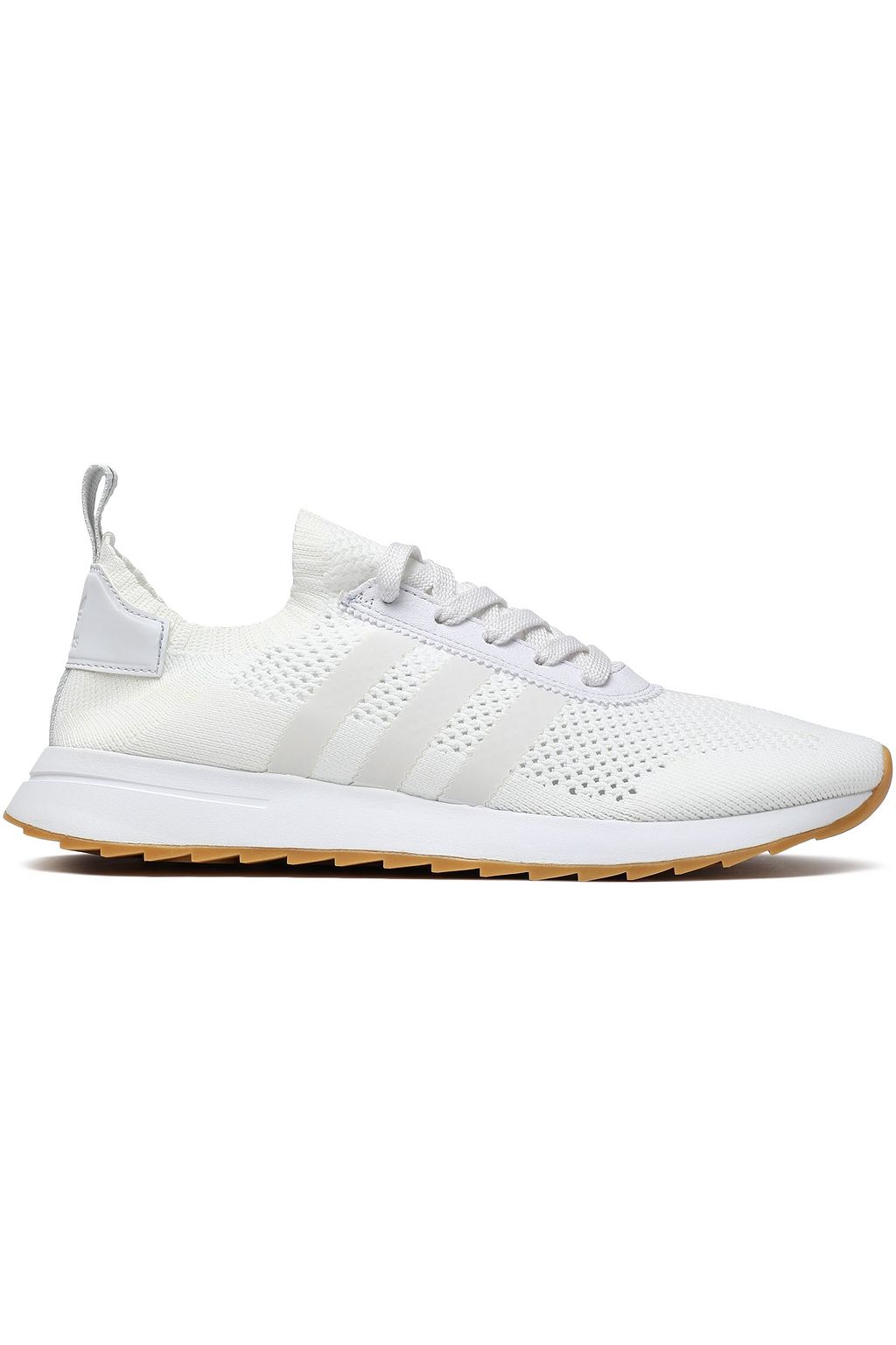 White Pointelle-knit sneakers | Sale up 