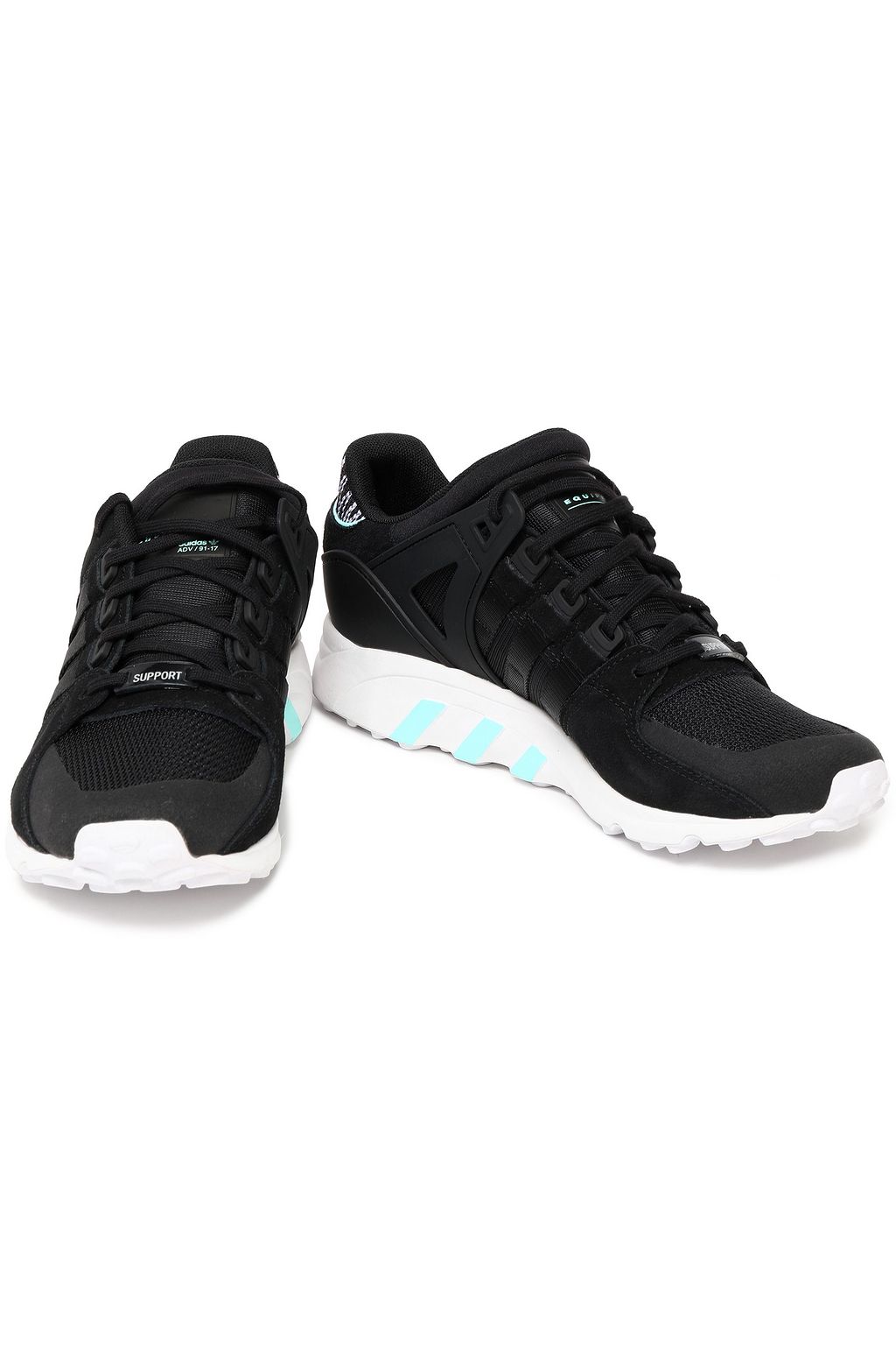 ADIDAS ORIGINALS EQT Support RF suede and mesh sneakers