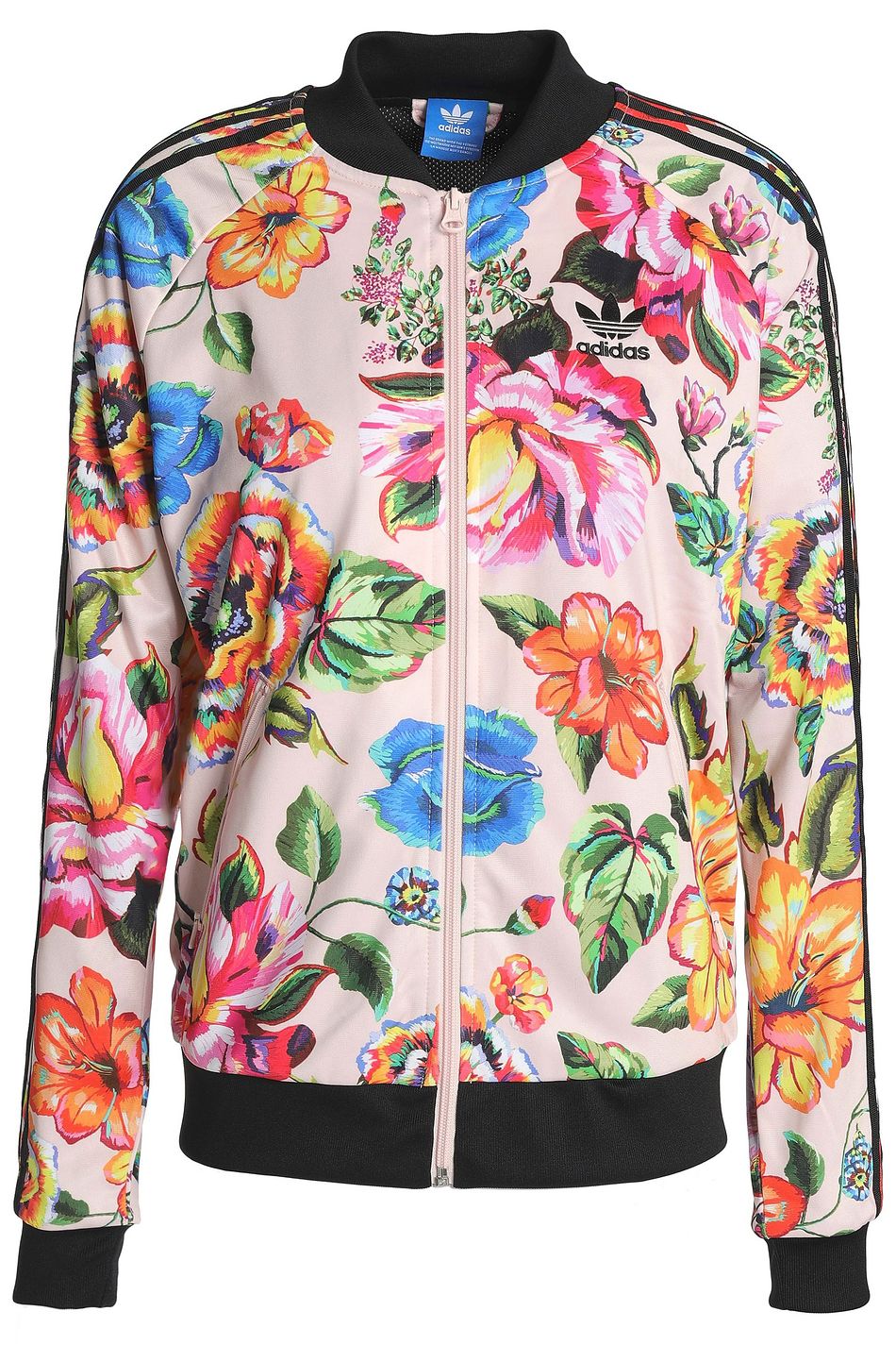 adidas pink flower jacket