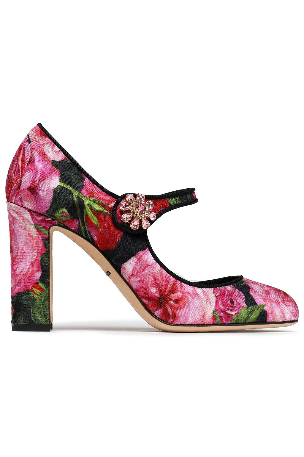 floral mary janes