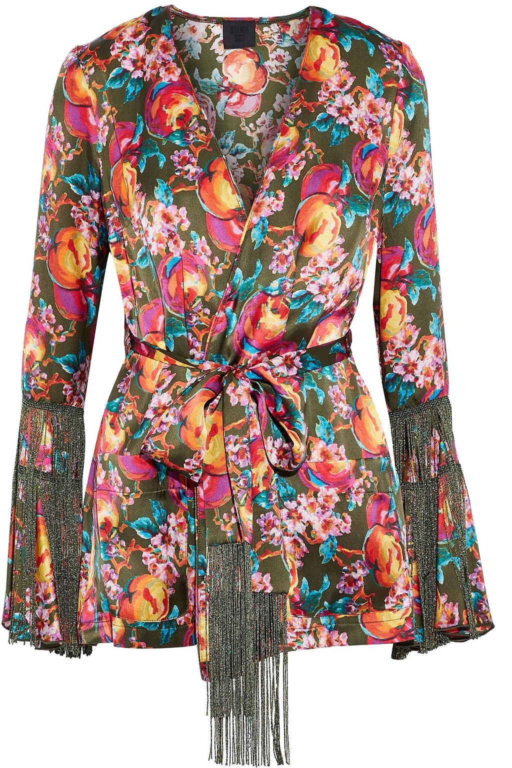 silk wrap jacket