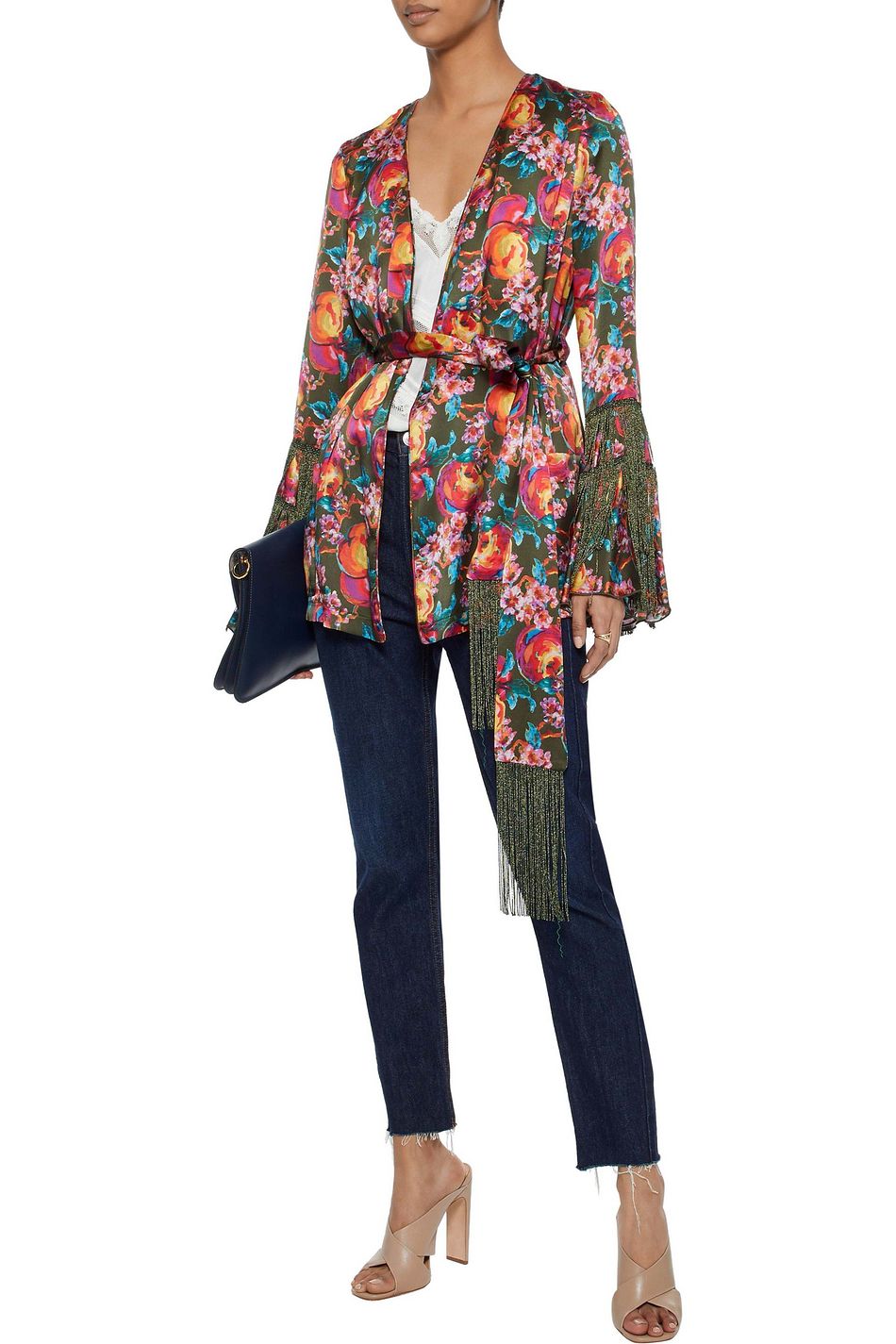 silk wrap jacket
