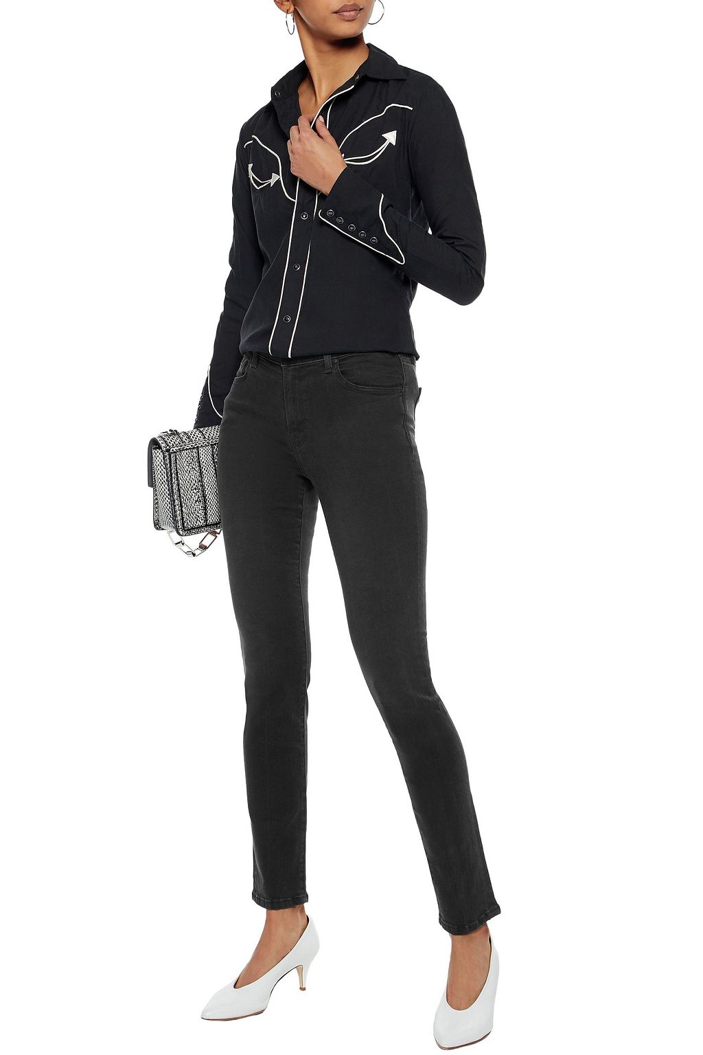 J BRAND 811 mid-rise skinny jeans