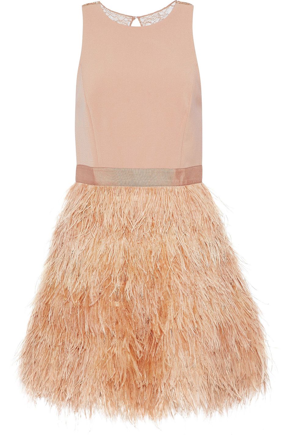Alice Feather Mini Dress