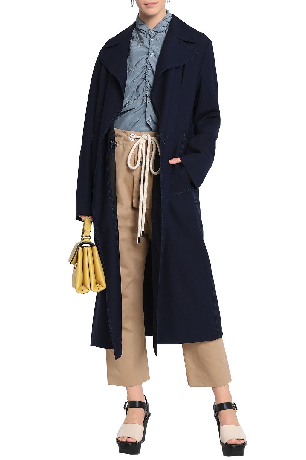 MARNI ウールキャンバス コート