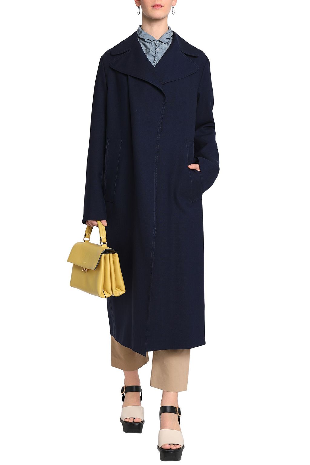 MARNI ウールキャンバス コート