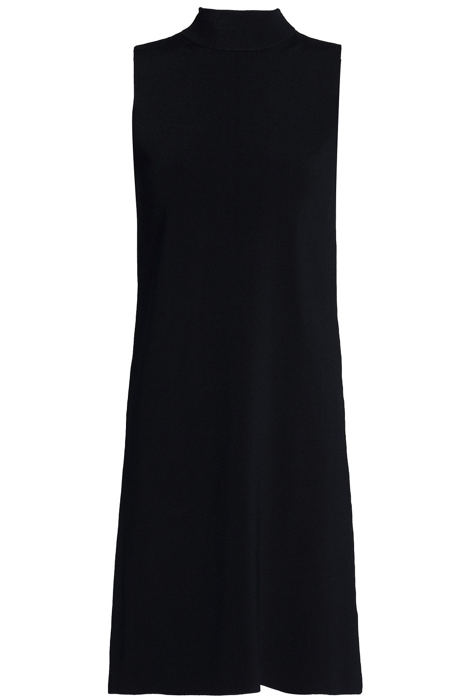 solace london - cutout stretch-ponte mini dress - black - uk 10