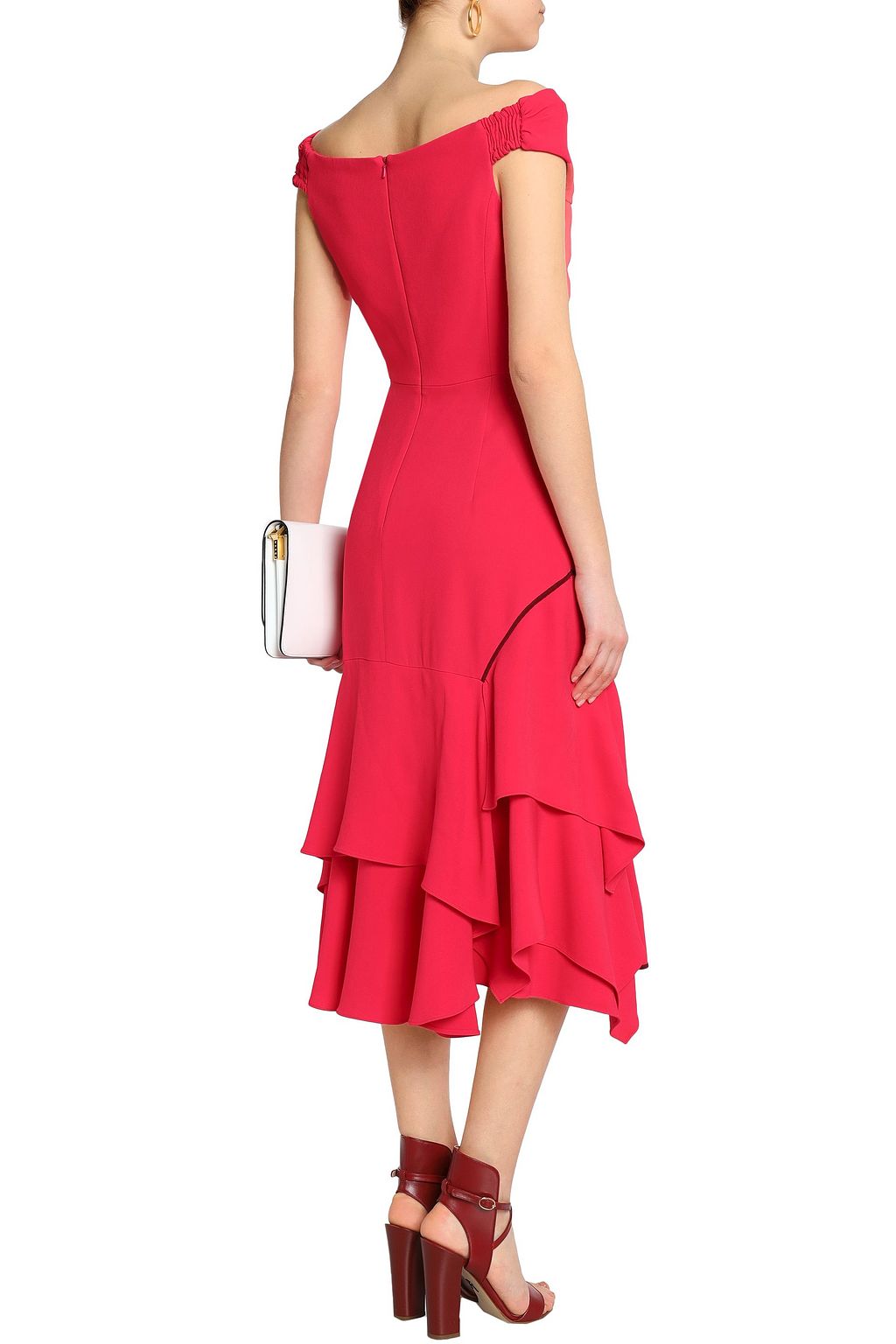 PETER PILOTTO Asymmetric gathered cady dress