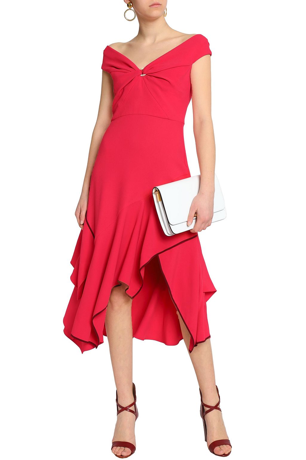 PETER PILOTTO Asymmetric gathered cady dress