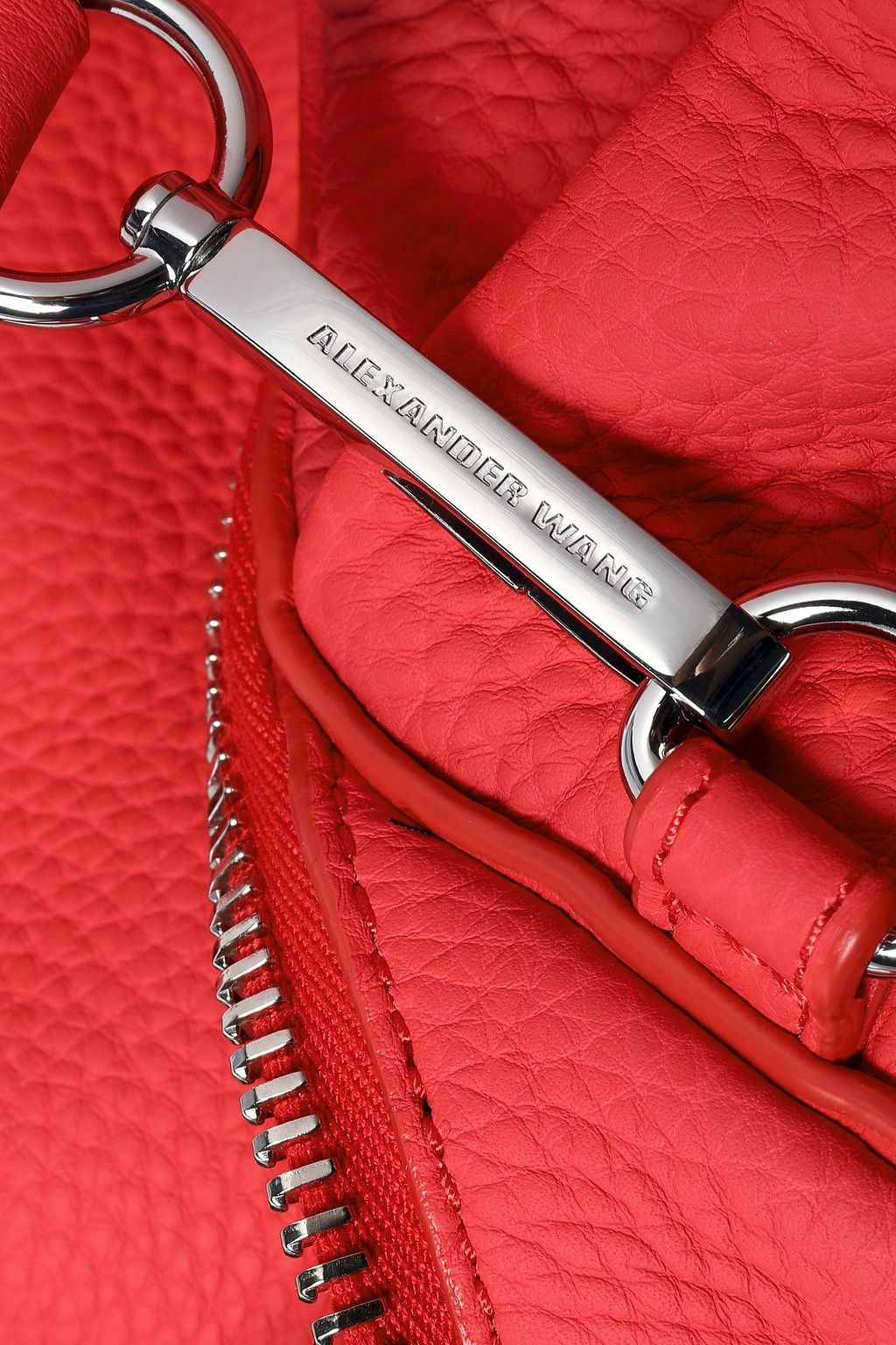 ALEXANDER WANG Textured-leather shoulder bag