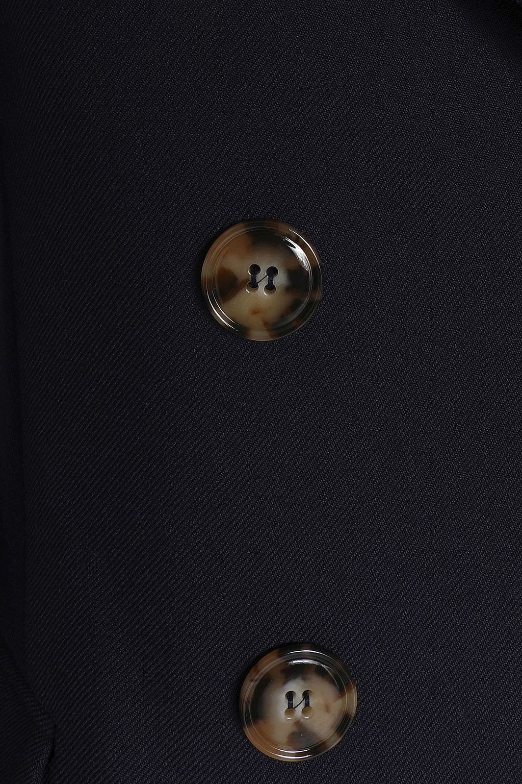 ALEXACHUNG Double-breasted wool-twill jacket