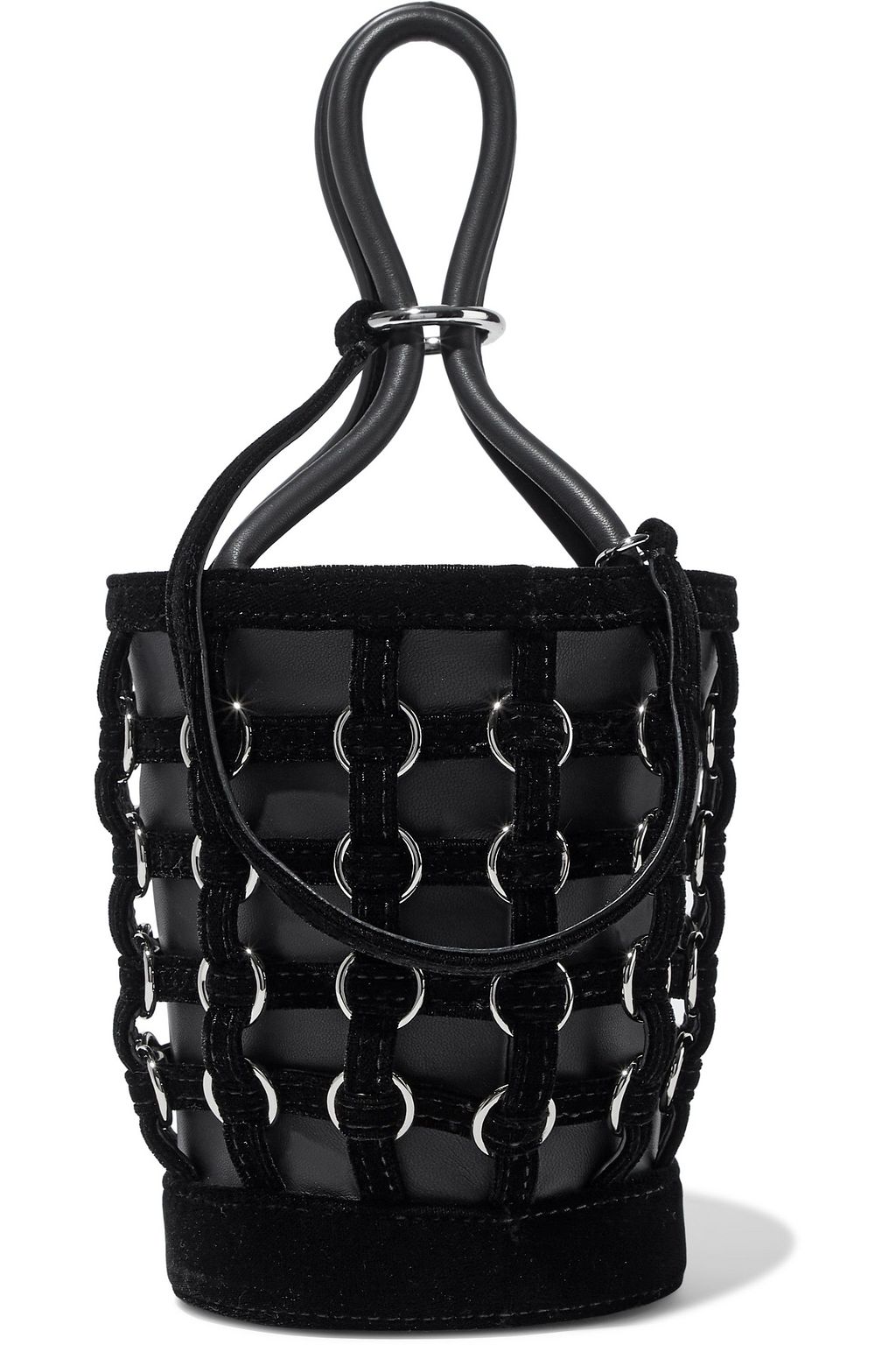 alexander wang roxy mini bucket bag