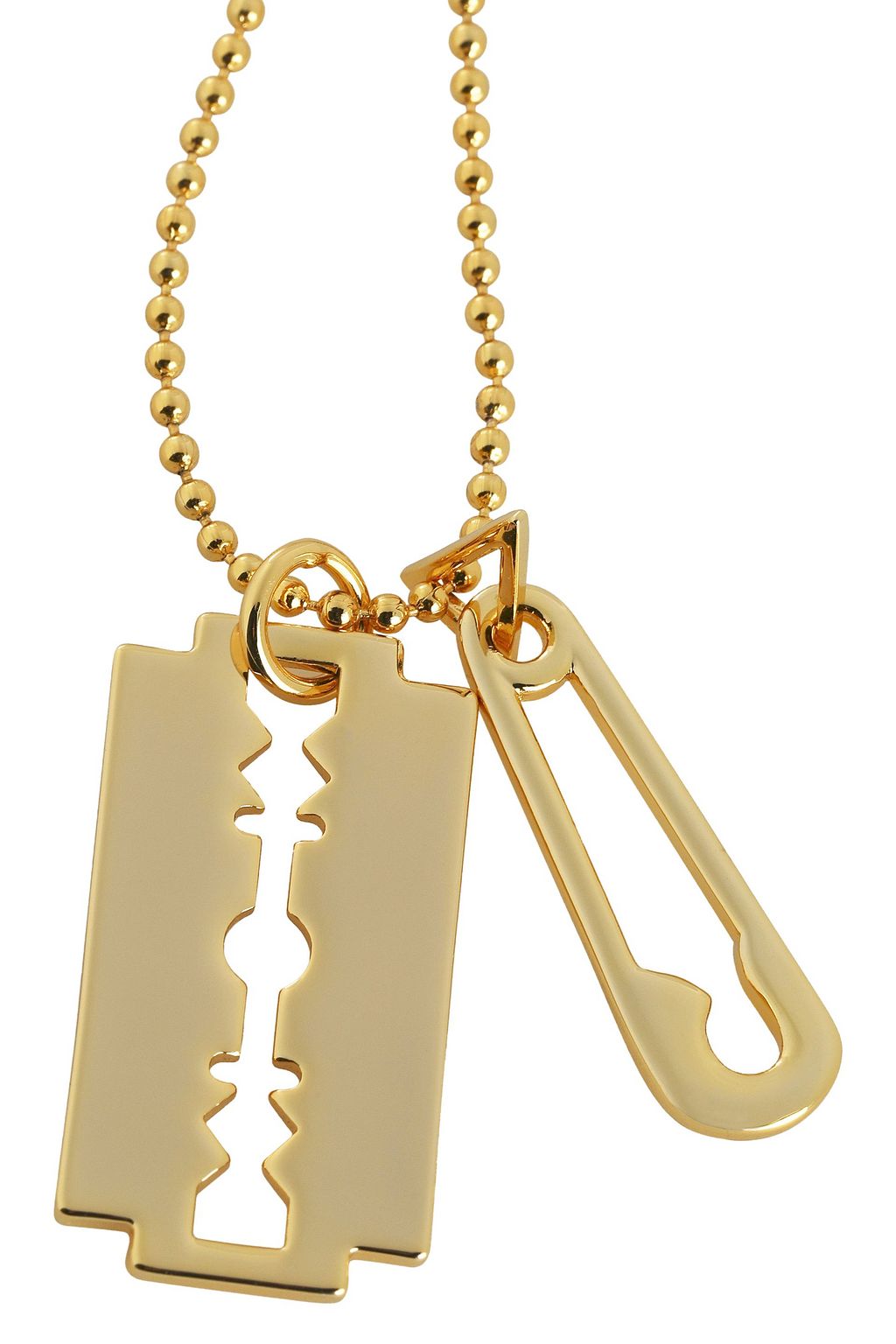 MCQ ALEXANDER MCQUEEN Gold-tone necklace