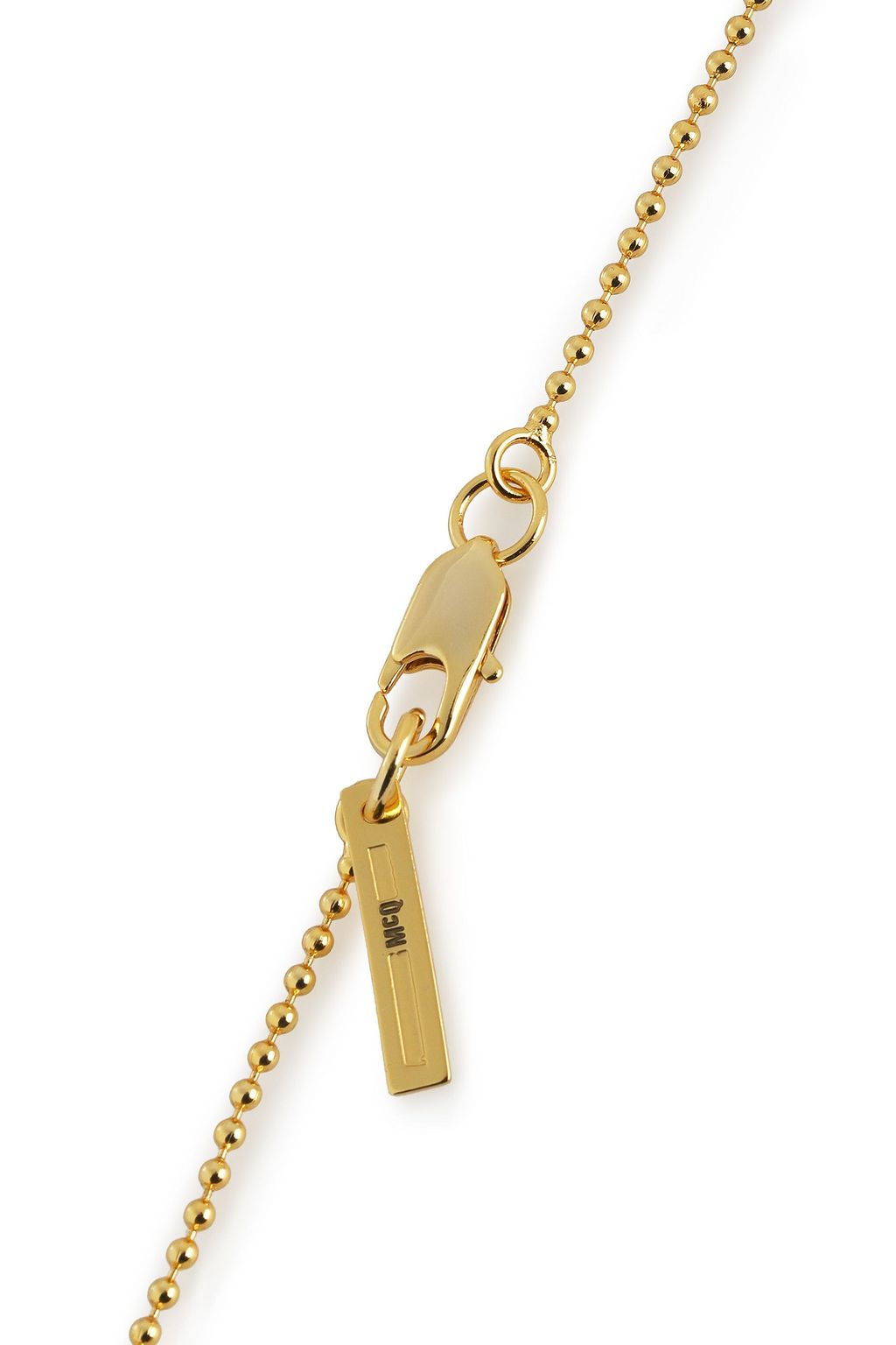 MCQ ALEXANDER MCQUEEN Gold-tone necklace