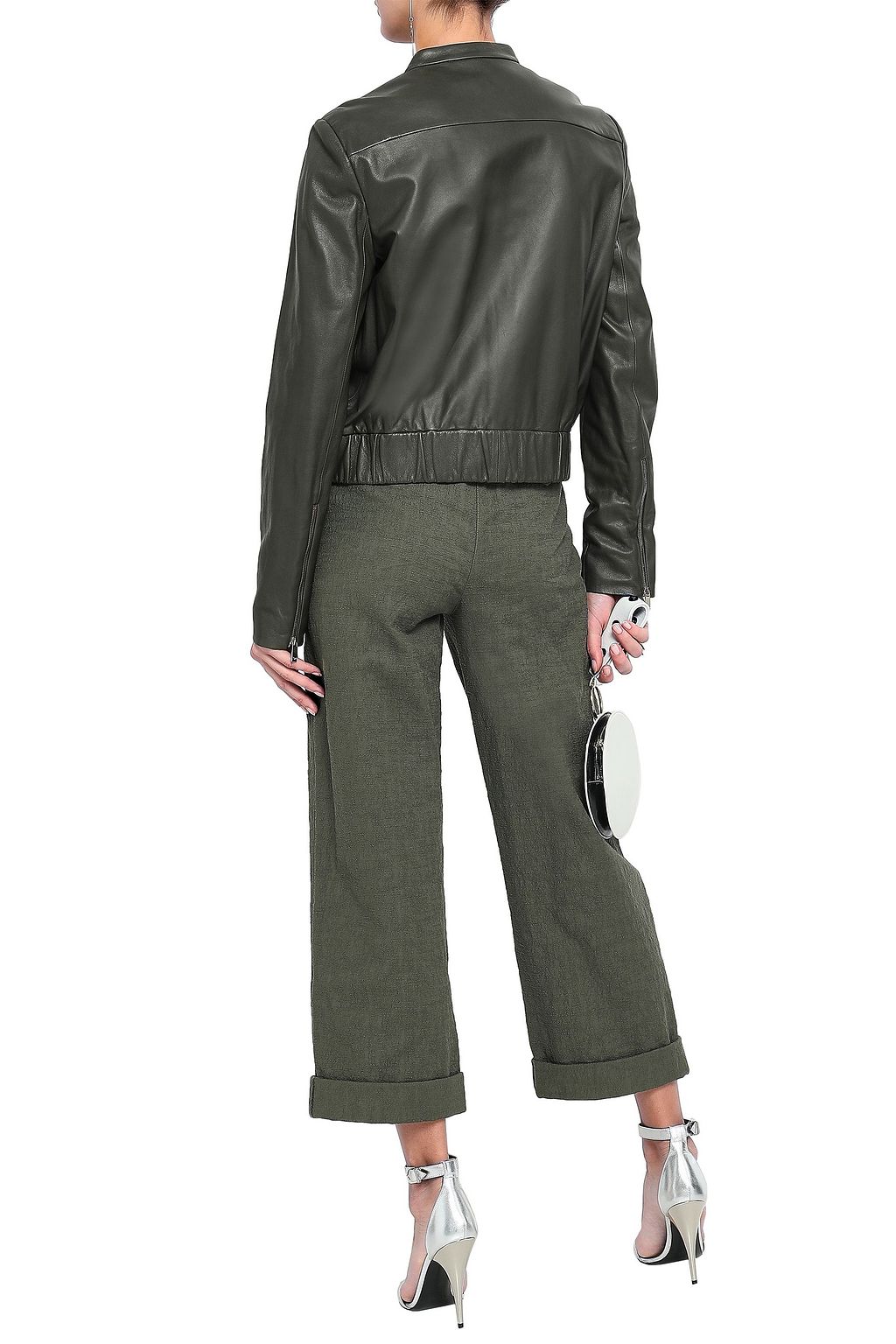 DIANE VON FURSTENBERG Lundy stretch-cotton wide-leg pants