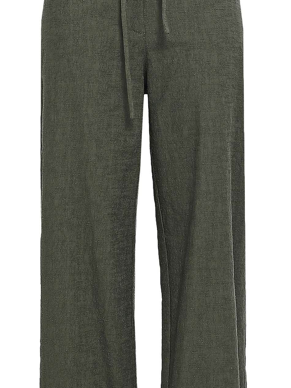 lundy stretch-cotton wide-leg pants