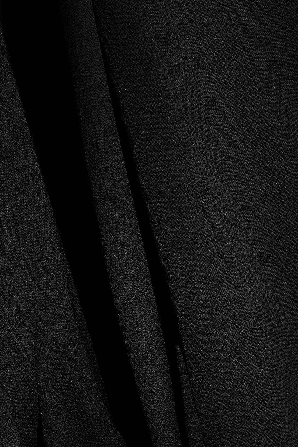 IRIS & INK Gabriella wrap-effect chiffon mini dress