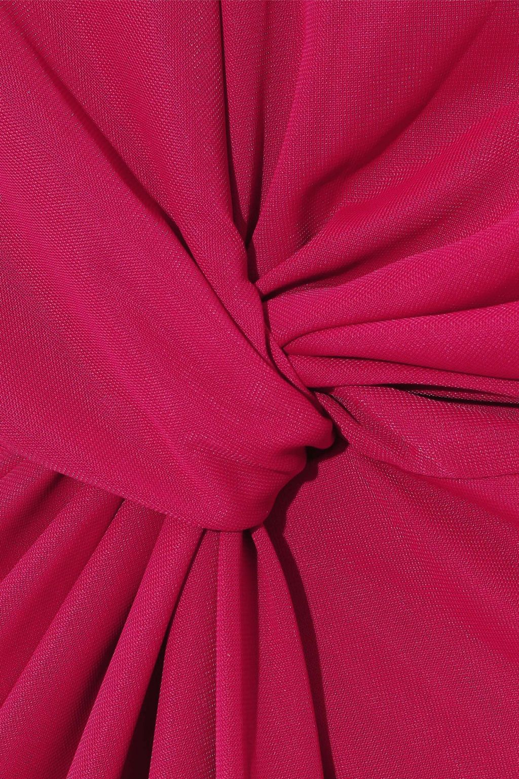 magenta satin jersey dress