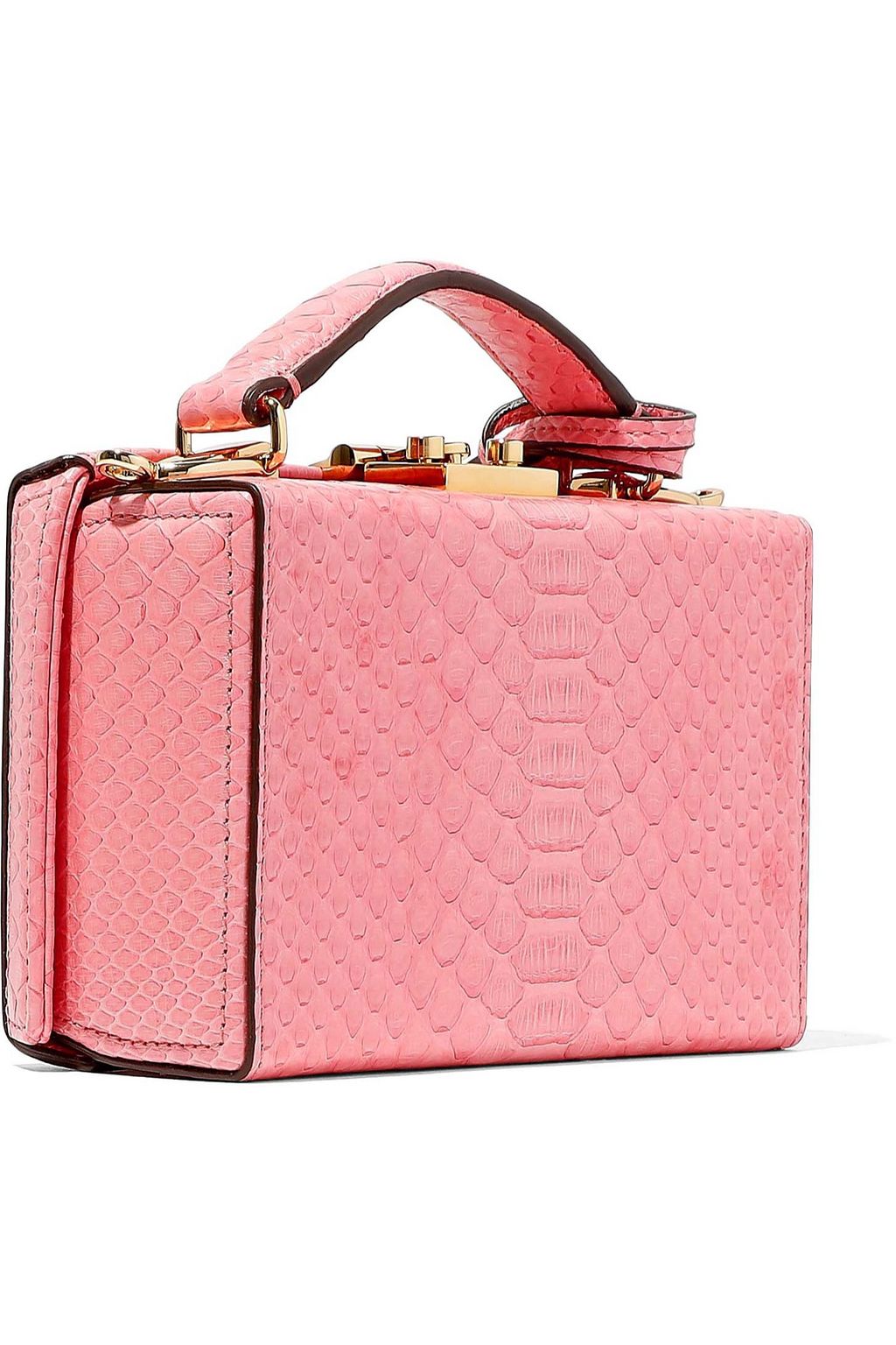 MARK CROSS Grace python shoulder bag