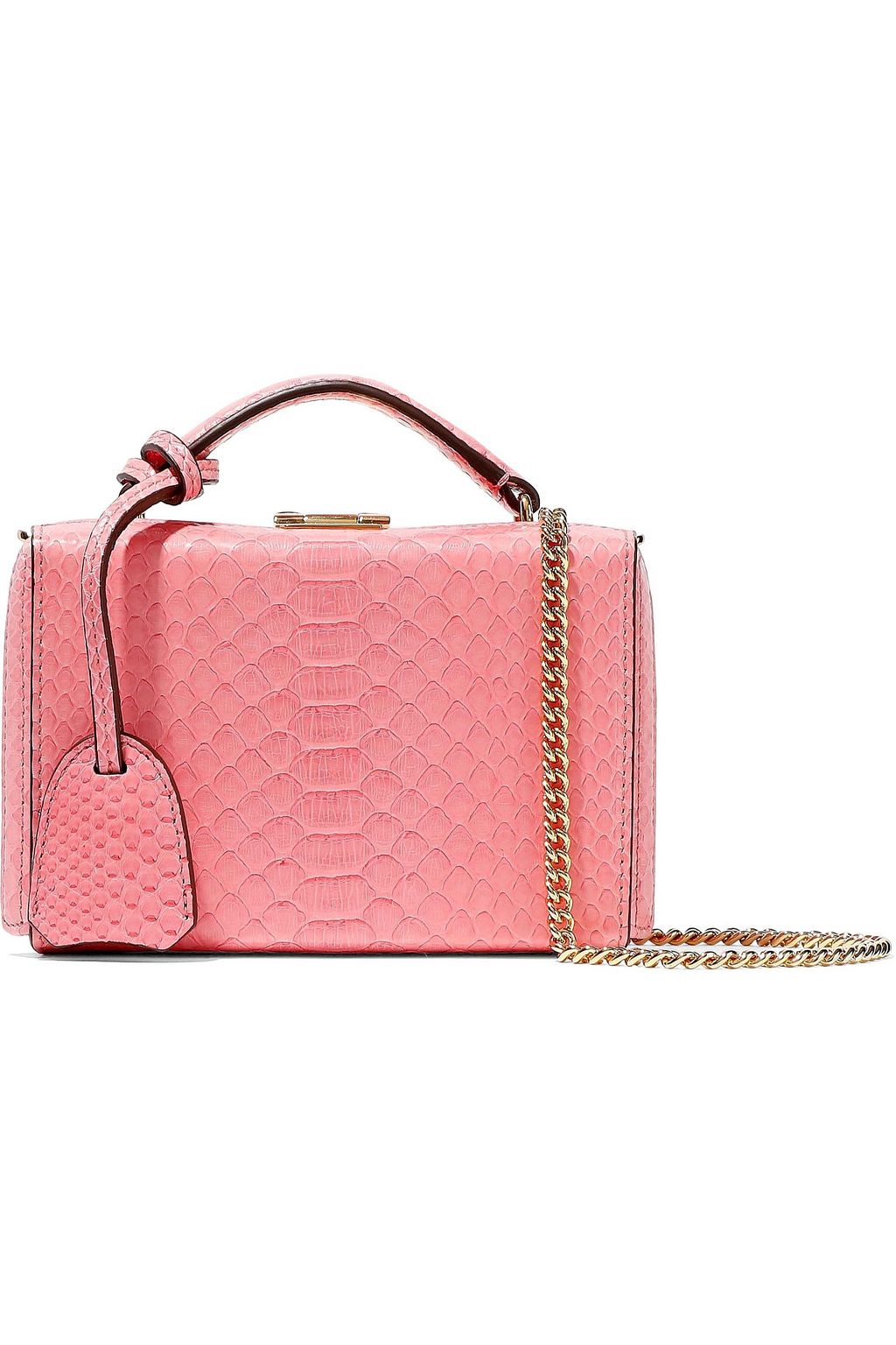 MARK CROSS Grace python shoulder bag