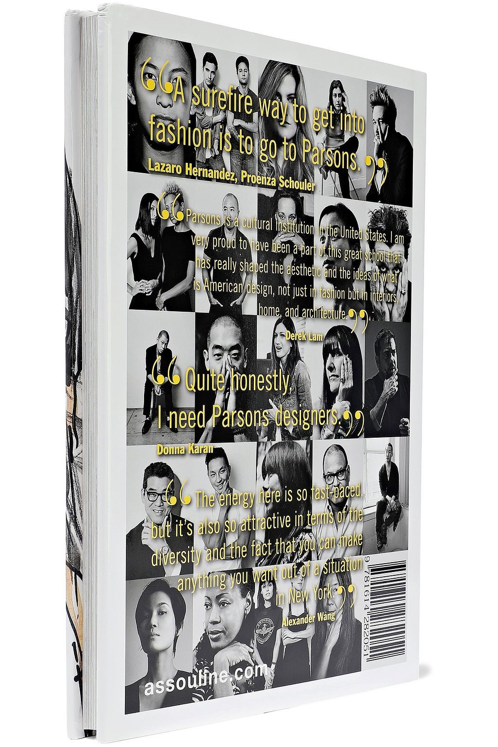 ASSOULINE The School Of Fashion: 30 Parsons Designers by Simon Collins hardcover book