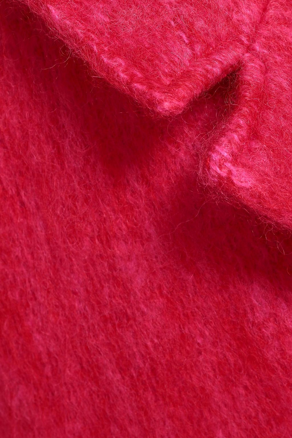 PAPER LONDON Rainbow mohair-blend coat
