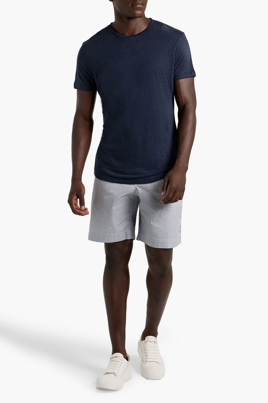 ORLEBAR BROWN OB-T linen-jersey T-shirt