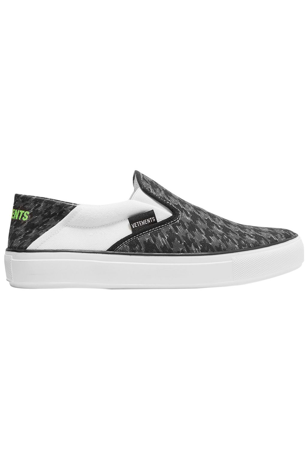 designer black slip on sneakers