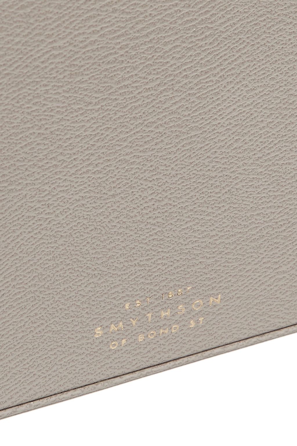 SMYTHSON Grosvenor textured-leather jewelry box