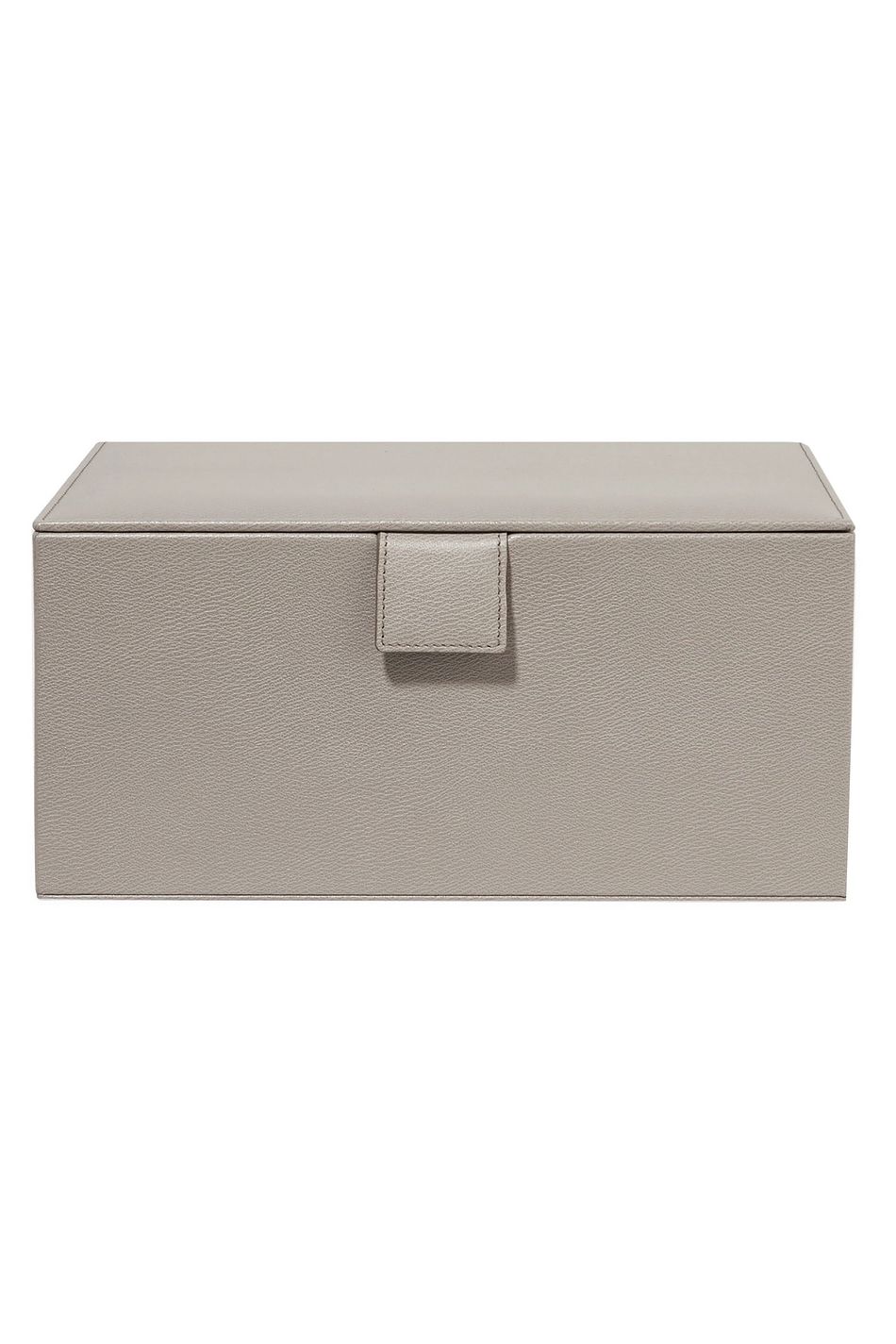 Mushroom Grosvenor Textured Leather Jewelry Box Sale Up To 70