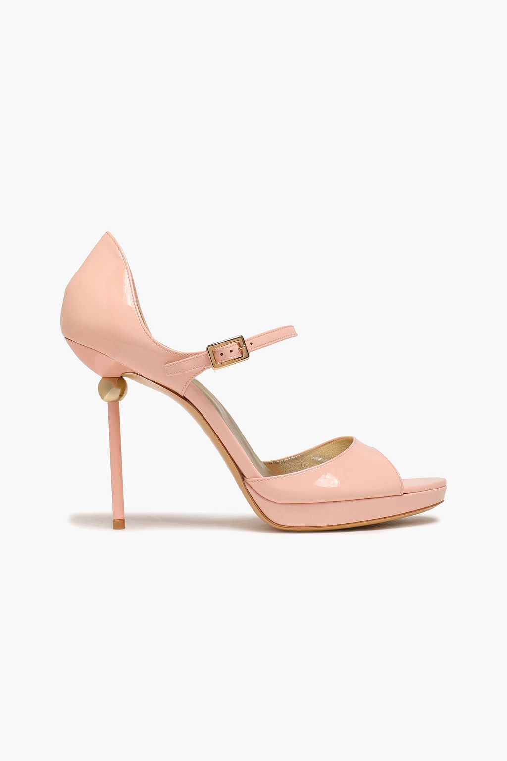 pastel pink sandals