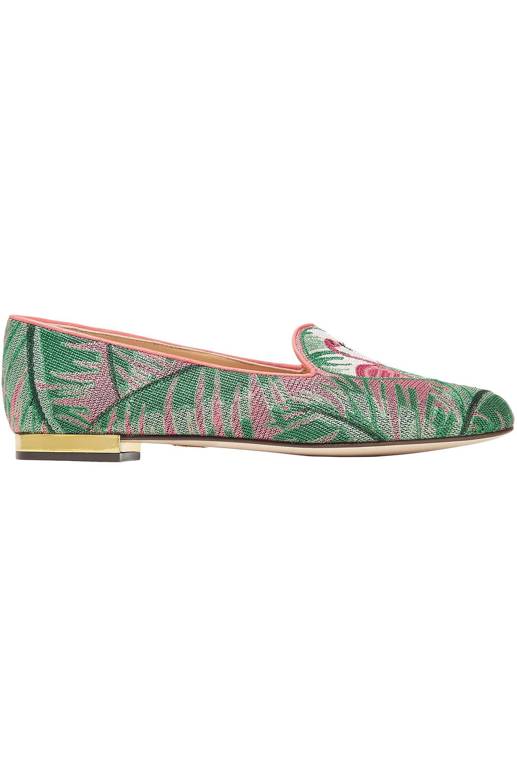 olympia embroidered loafer