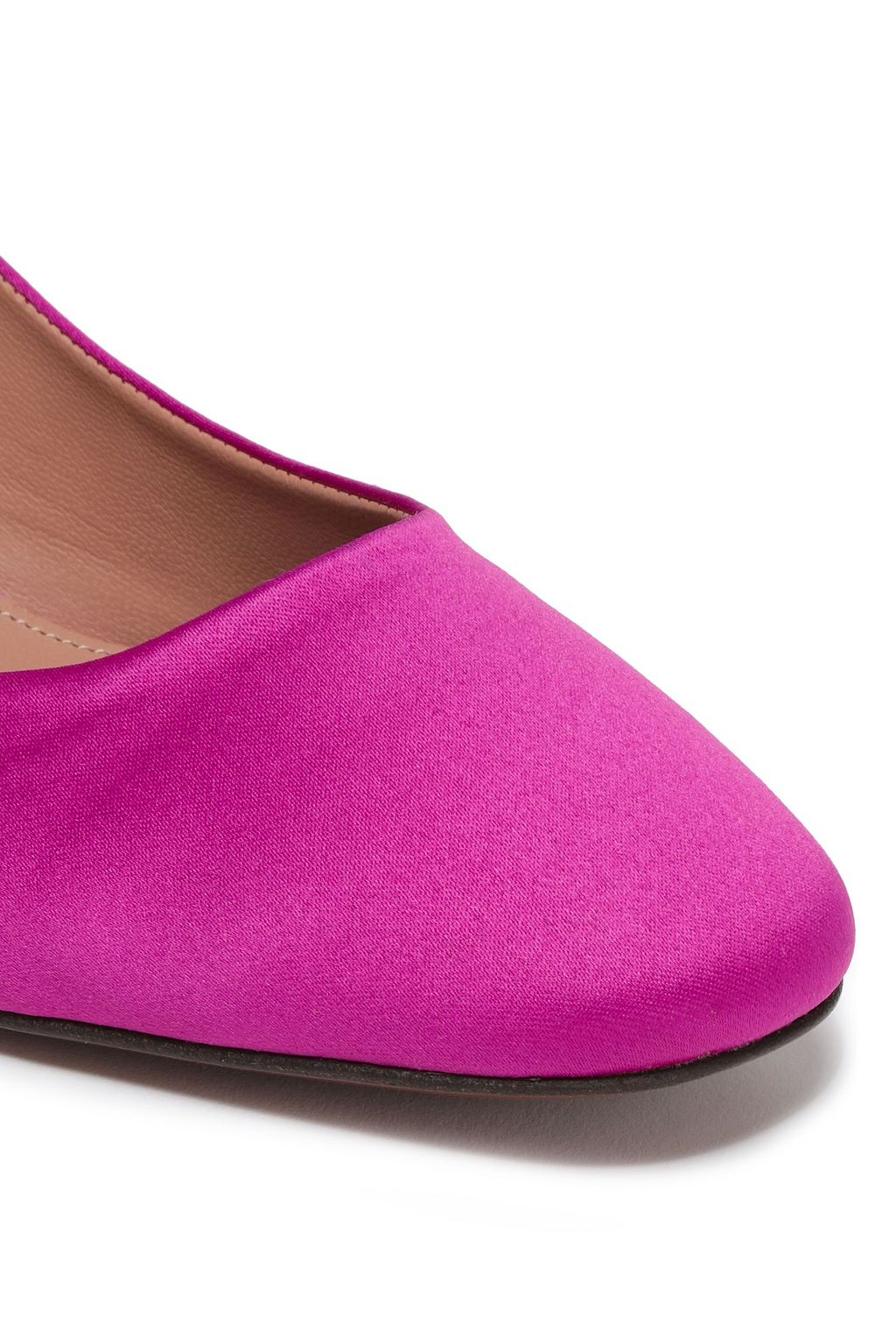 ALEXACHUNG Satin pumps