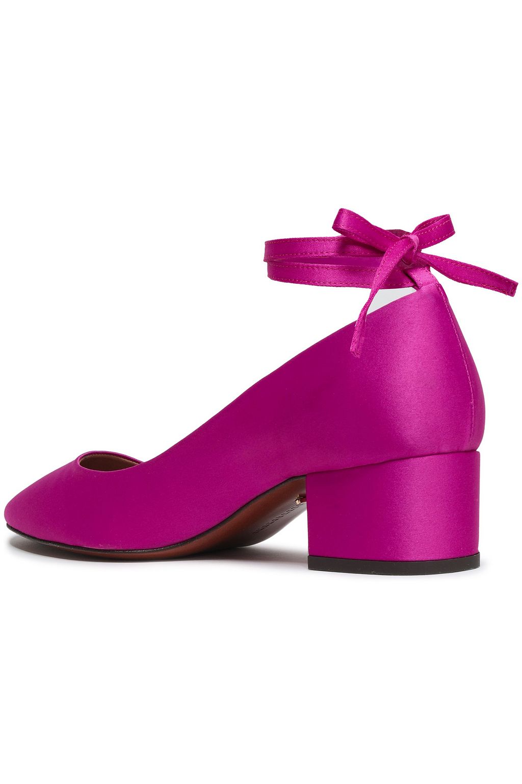 ALEXACHUNG Satin pumps